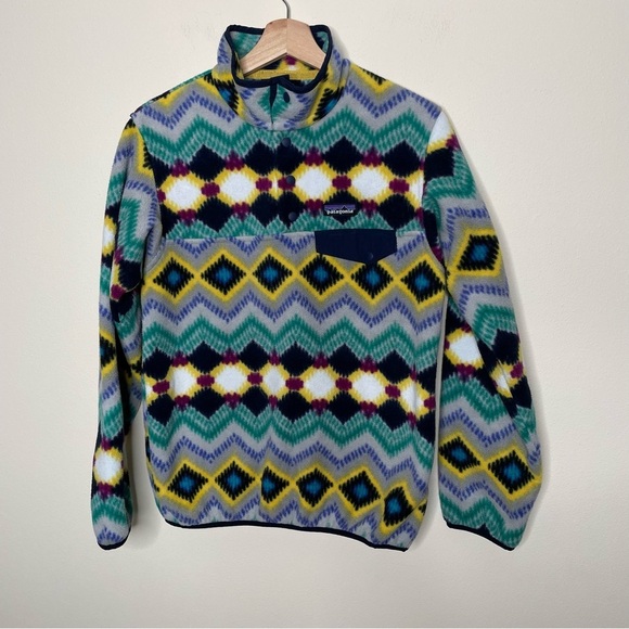 Patagonia Synchilla Timber Twist Pullover small - Picture 1 of 6